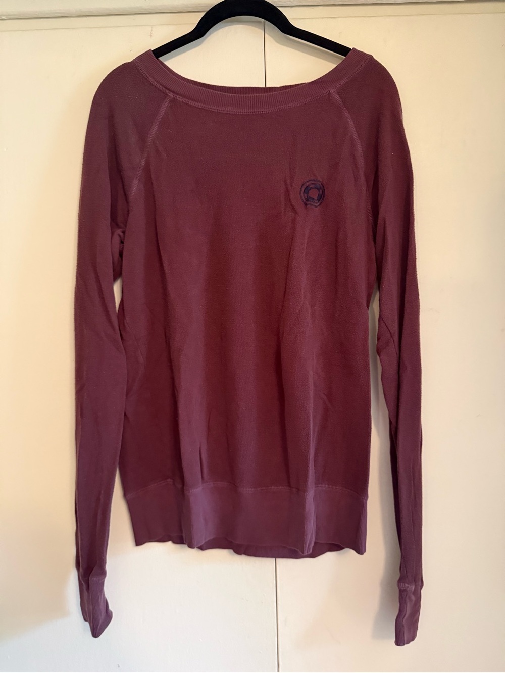 Frame Denim Women's Long-Sleeve Lightweight Pullover - Plum